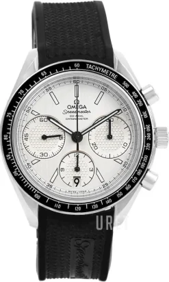 Speedmaster Racing Co-Axial Chronograph 40mm Vit/Gummi Ø40 mm