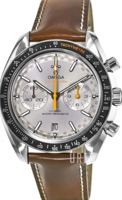 Speedmaster Racing Grå/Läder Ø44.25 mm