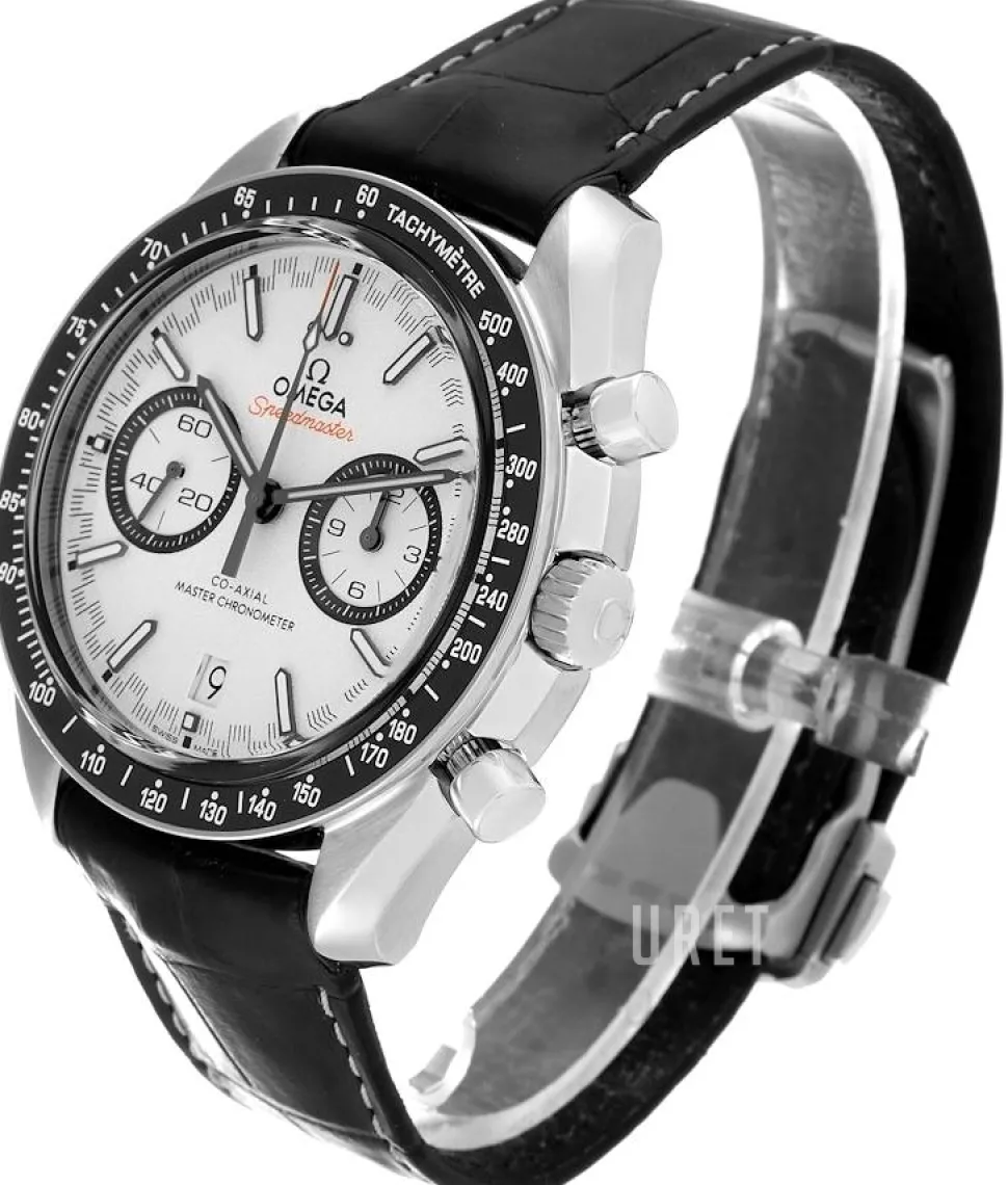 Speedmaster Racing Vit/Läder Ø44.25 mm