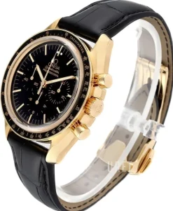 Speedmaster Svart/Läder Ø42 mm