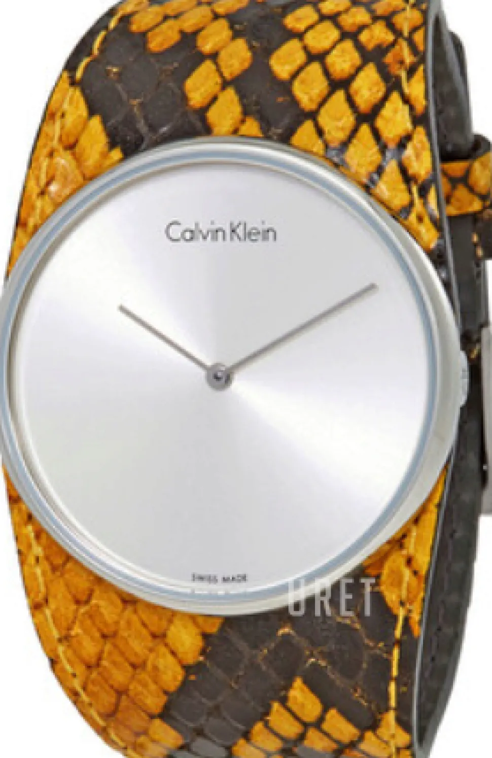 Spellbound Silverfärgad/Läder Ø39 mm