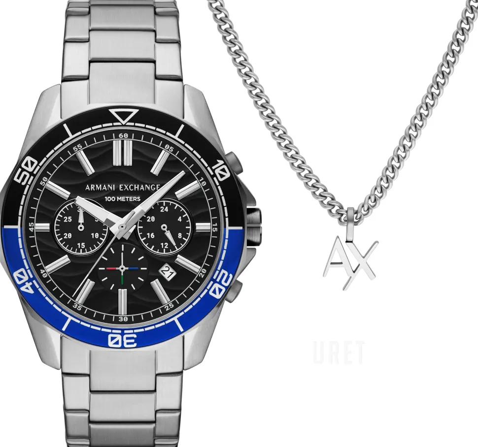 Spencer Svart/Stål Ø44 mm