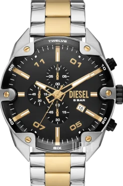 Spiked Svart/Guldtonat stål Ø49 mm