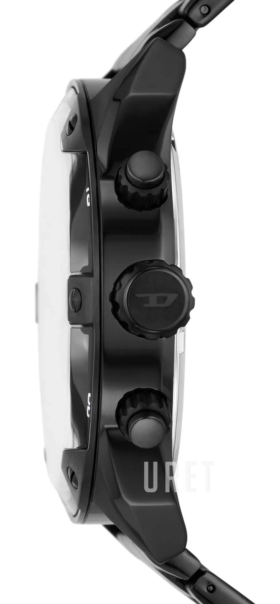 Spiked Svart/Stål Ø49 mm