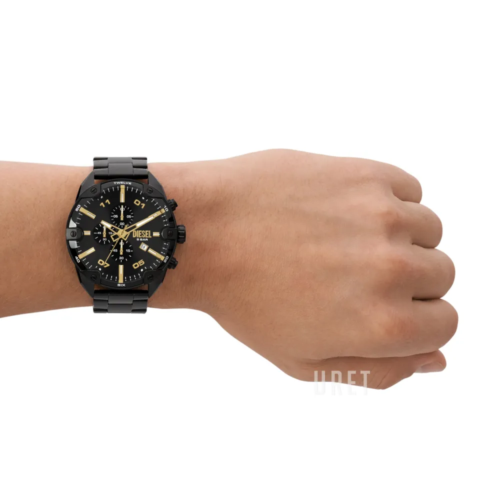 Spiked Svart/Stål Ø49 mm