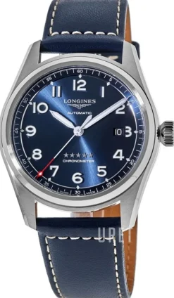 Spirit Blå/Läder Ø42 mm