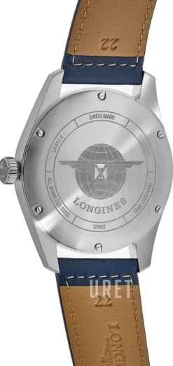 Spirit Blå/Läder Ø42 mm