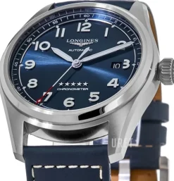 Spirit Blå/Läder Ø40 mm