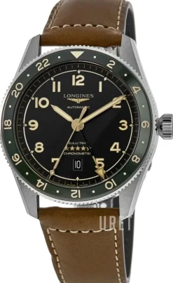 Spirit Zulu Time Svart/Läder Ø42 mm