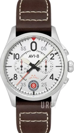 Spitfire Lock Vit/Läder Ø42 mm