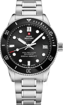 Sport Diver Svart/Stål Ø37 mm