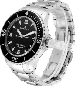 Sport Fifty Fathoms Svart/Stål Ø45 mm