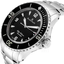 Sport Fifty Fathoms Svart/Stål Ø45 mm