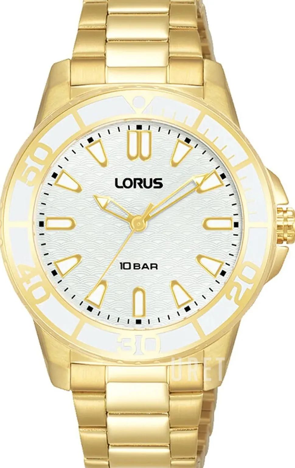 Sport Silverfärgad/Guldtonat stål Ø34 mm