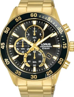 Sport Svart/Gulguldtonat stål Ø45 mm