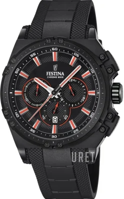 Sport Svart/Gummi Ø44 mm