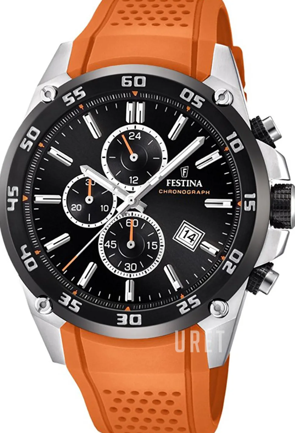 Sport Svart/Gummi Ø46 mm