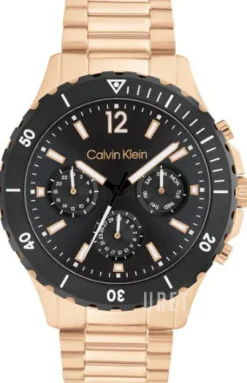 Sport Svart/Roséguldstonat stål Ø44 mm