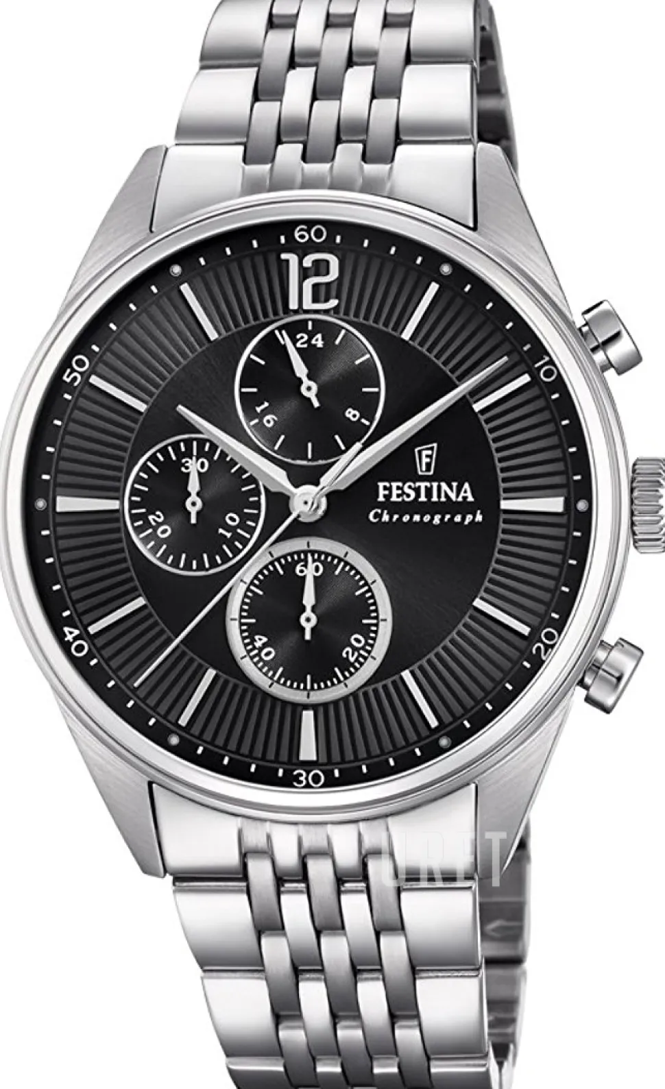 Sport Svart/Stål Ø42 mm