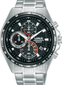 Sport Svart/Stål Ø44 mm