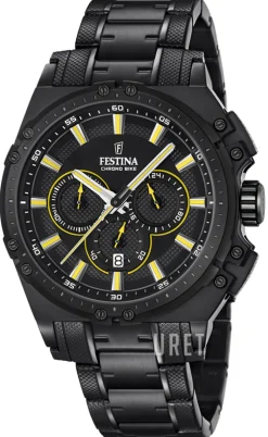 Sport Svart/Stål Ø44 mm