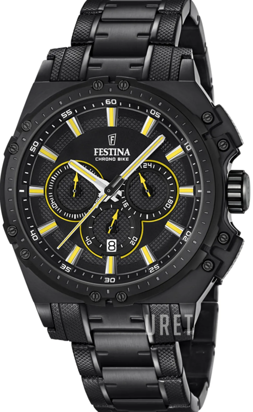 Sport Svart/Stål Ø44 mm