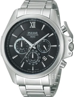 Sport Svart/Stål Ø44 mm