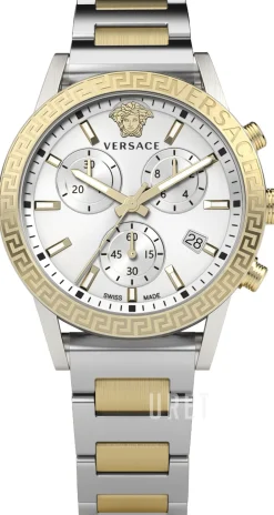 Sport Tech Silverfärgad/Guldtonat stål Ø40 mm