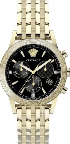 Sport Tech Svart/Gulguldtonat stål Ø40 mm