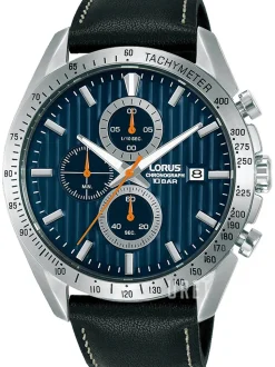 Sports Blå/Läder Ø45 mm