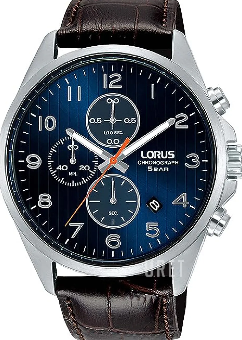 Sports Blå/Läder Ø43 mm