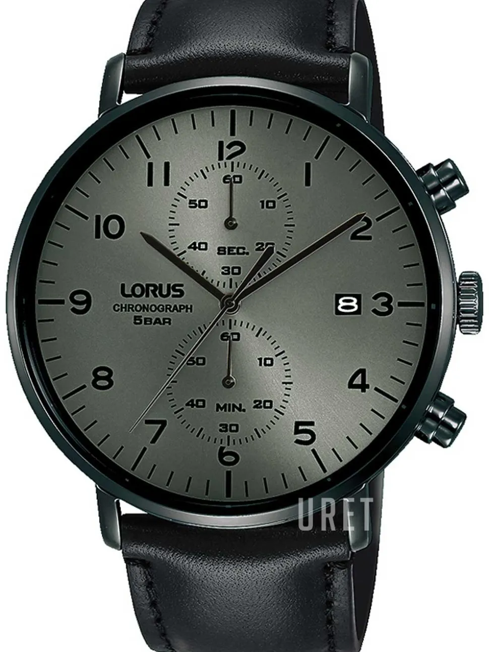 Sports Grå/Läder Ø43 mm