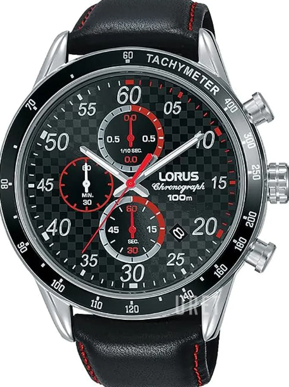 Sports Svart/Läder Ø45 mm