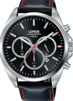 Sports Svart/Läder Ø44 mm