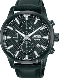 Sports Svart/Läder Ø44 mm