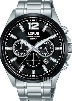 Sports Svart/Stål Ø43 mm