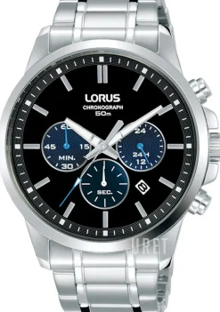 Sports Svart/Stål Ø43 mm