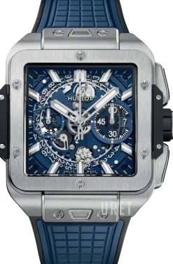 Square Bang Unico Blå/Gummi Ø42 mm