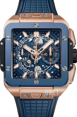 Square Bang Unico Blå/Gummi Ø42 mm