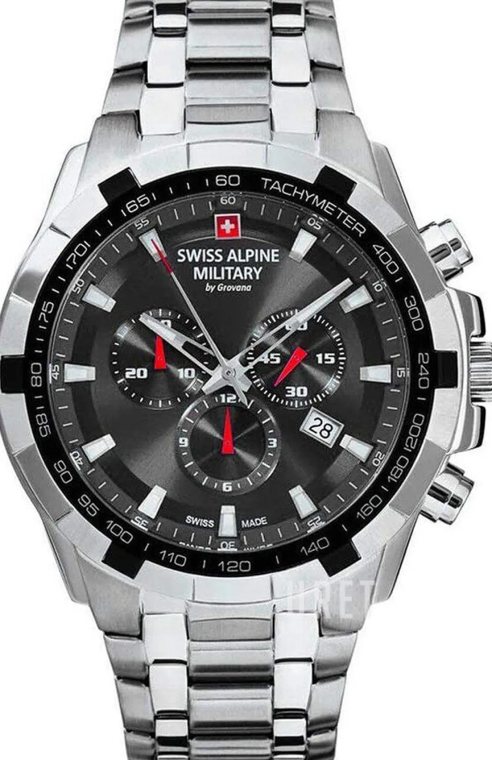 Star Fighter Svart/Stål Ø46 mm