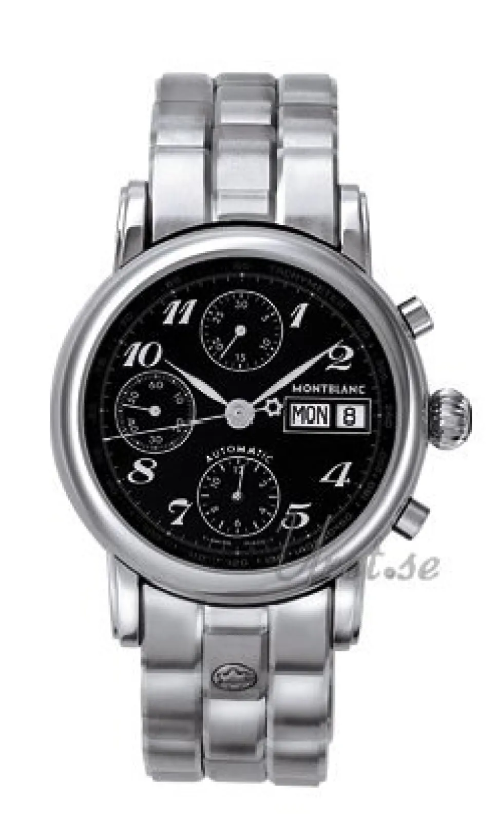 Star Star XL Chrongraph Svart/Stål Ø38 mm