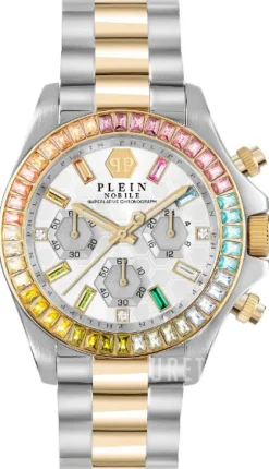 Street Couture Silverfärgad/Gulguldtonat stål Ø38.5 mm