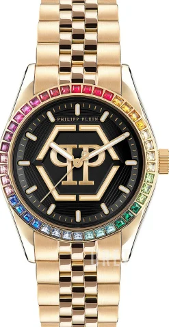 Street Couture Svart/Gulguldtonat stål Ø38 mm