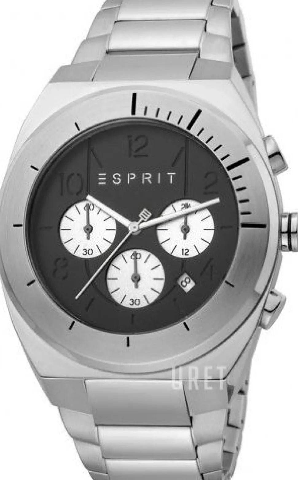 Strike Svart/Stål Ø44 mm