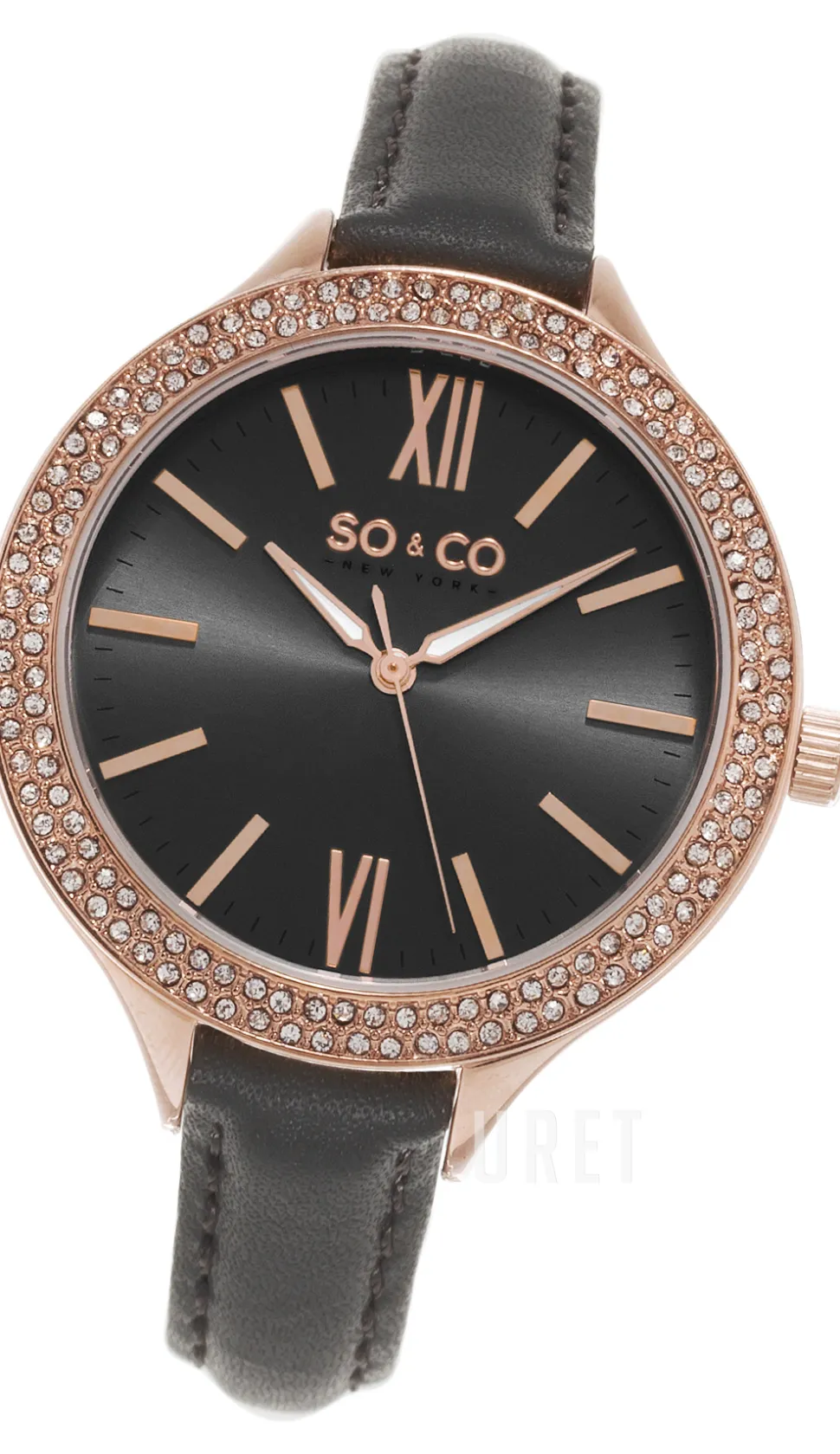 Studio Grå/Läder Ø38 mm