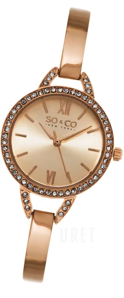 Studio Roséguldstonad/Roséguldstonat stål Ø30 mm