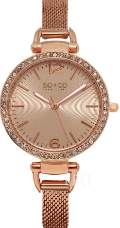 Studio Roséguldstonad/Roséguldstonat stål Ø32 mm