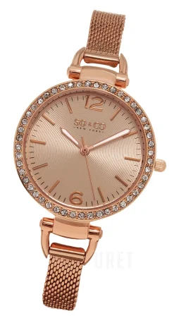 Studio Roséguldstonad/Roséguldstonat stål Ø32 mm