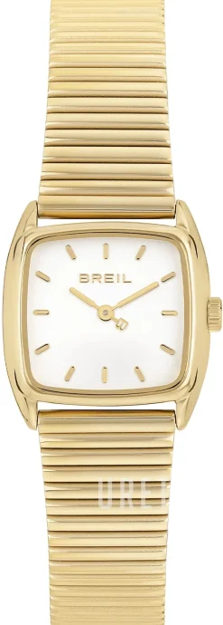 Stylize Vit/Guldtonat stål 24x21.4 mm