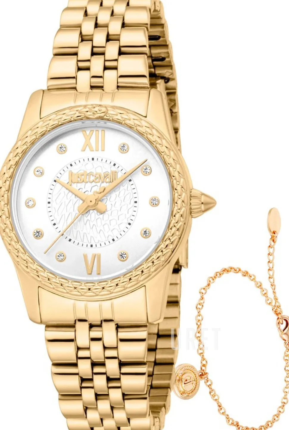 Sublime Animalier Vit/Gulguldtonat stål Ø30 mm